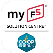 myFS Coop Embrun icon pour l'application mobile. 