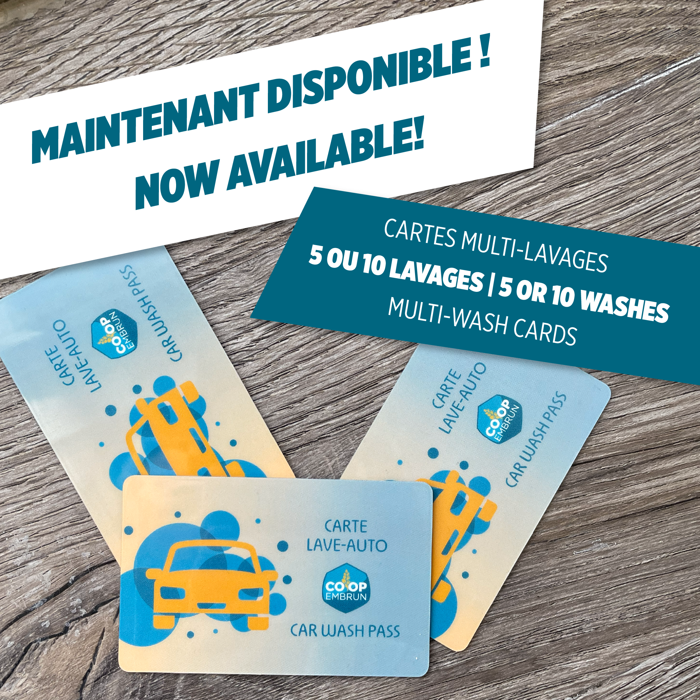 New cards car wash v2